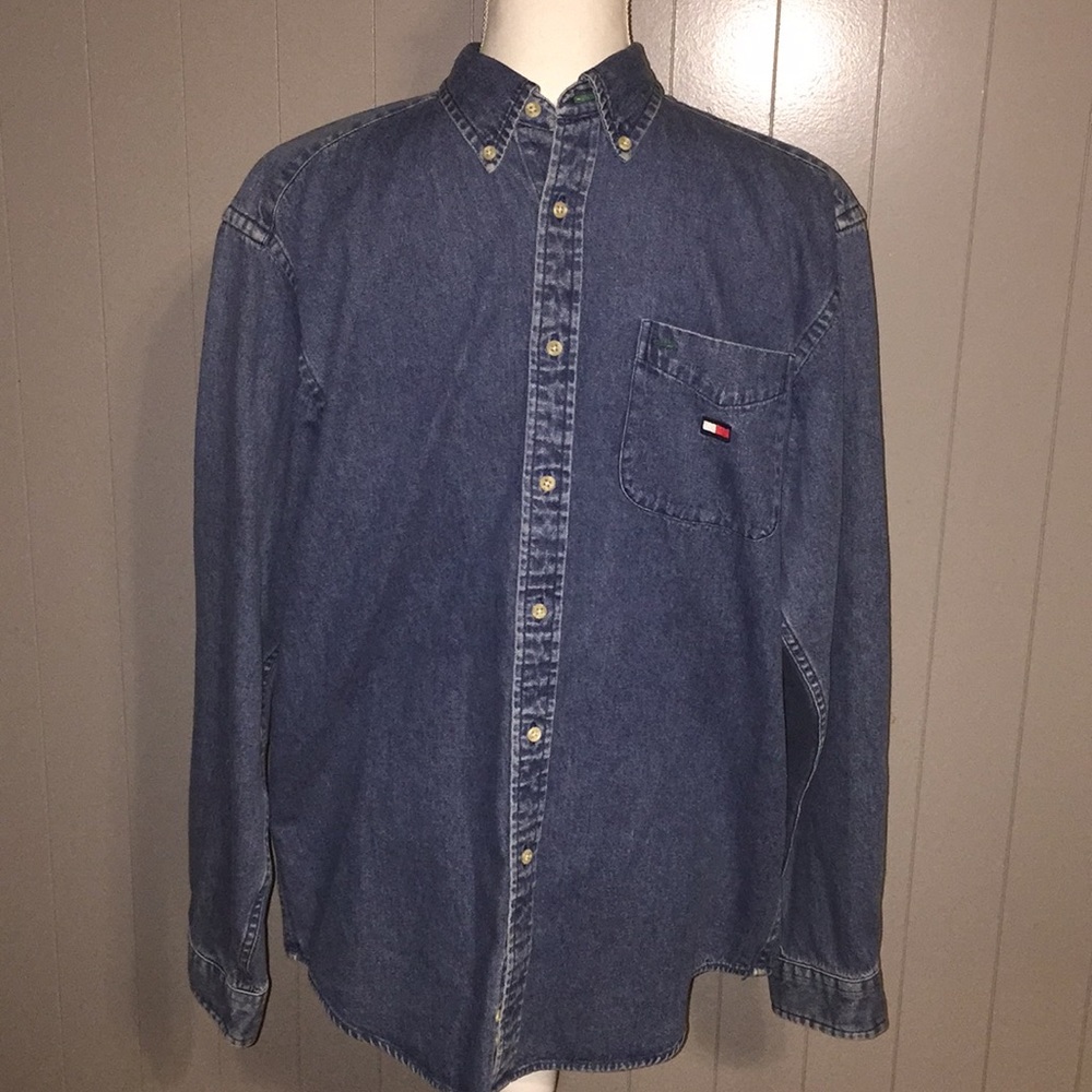 Excellent Tommy Hilfiger Jean button-up